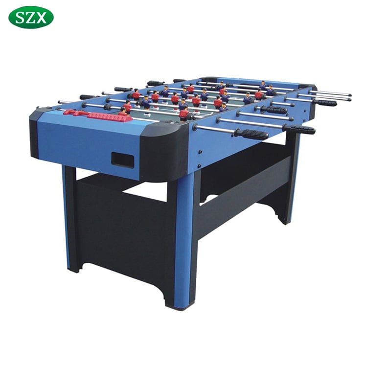 55&#x27;&#x27; Blue Foosball Game Table