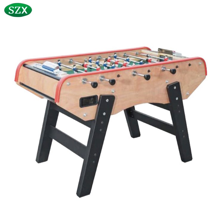 Attractive French Mdf Foosball Game Table With Telescopic Rods For Kids