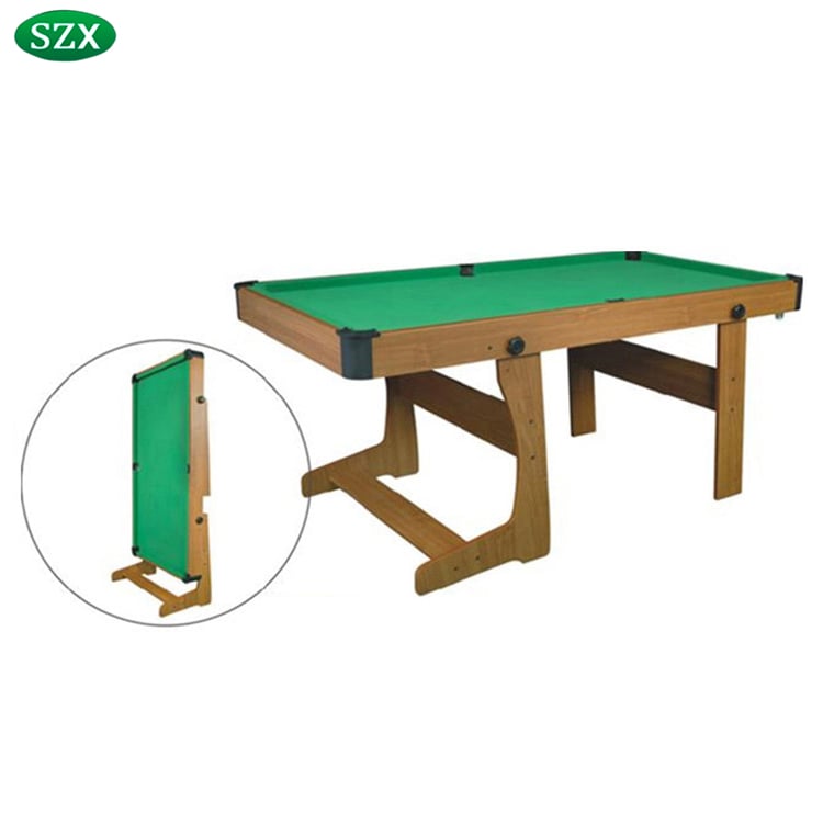 5ft/6ft Family Used Pool Table With Folding Legs