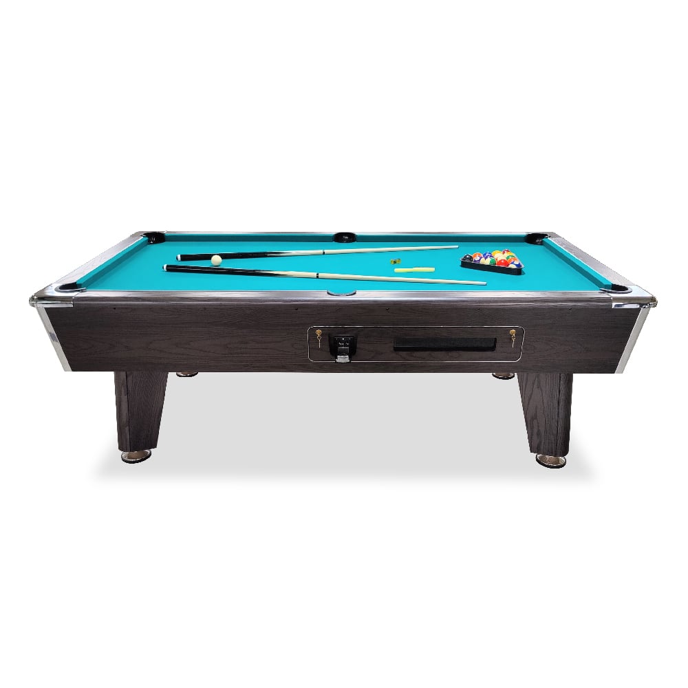 Classic 8ft Slate Coin Pool Table