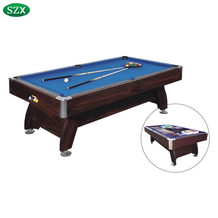 Mdf Material Standard Size Modern Style Pool Table