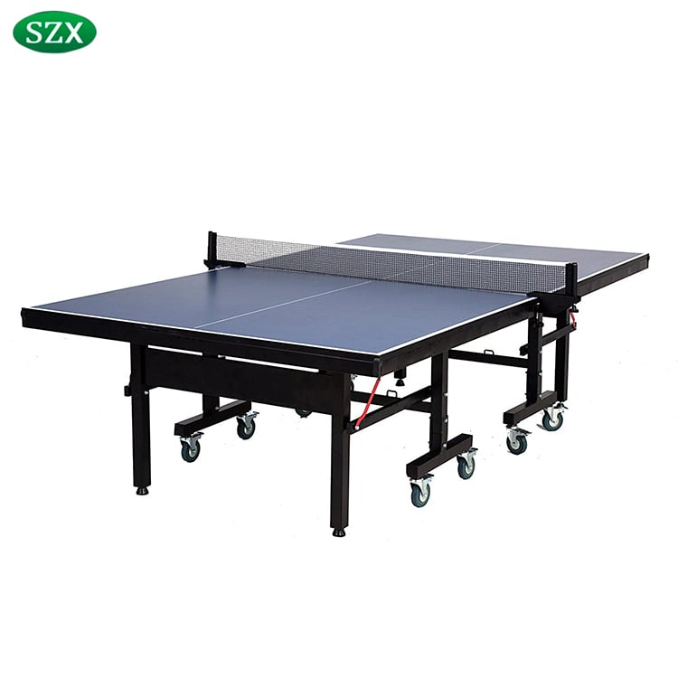 Folding Rollaway Indoor Tournament Table Tennis Table