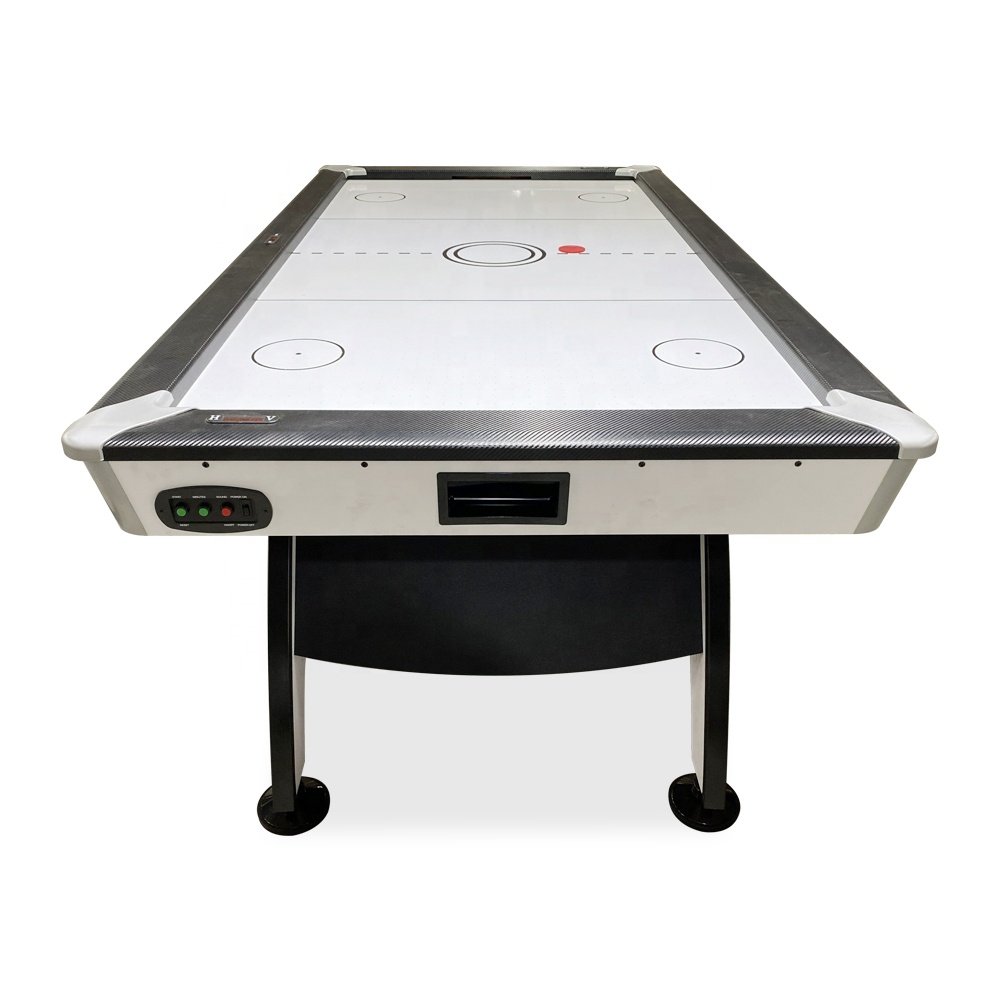 7ft White MDF Air Hockey Table Full Size