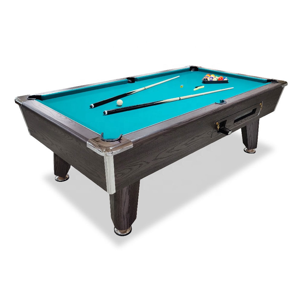 Classic 8ft Slate Coin Pool Table