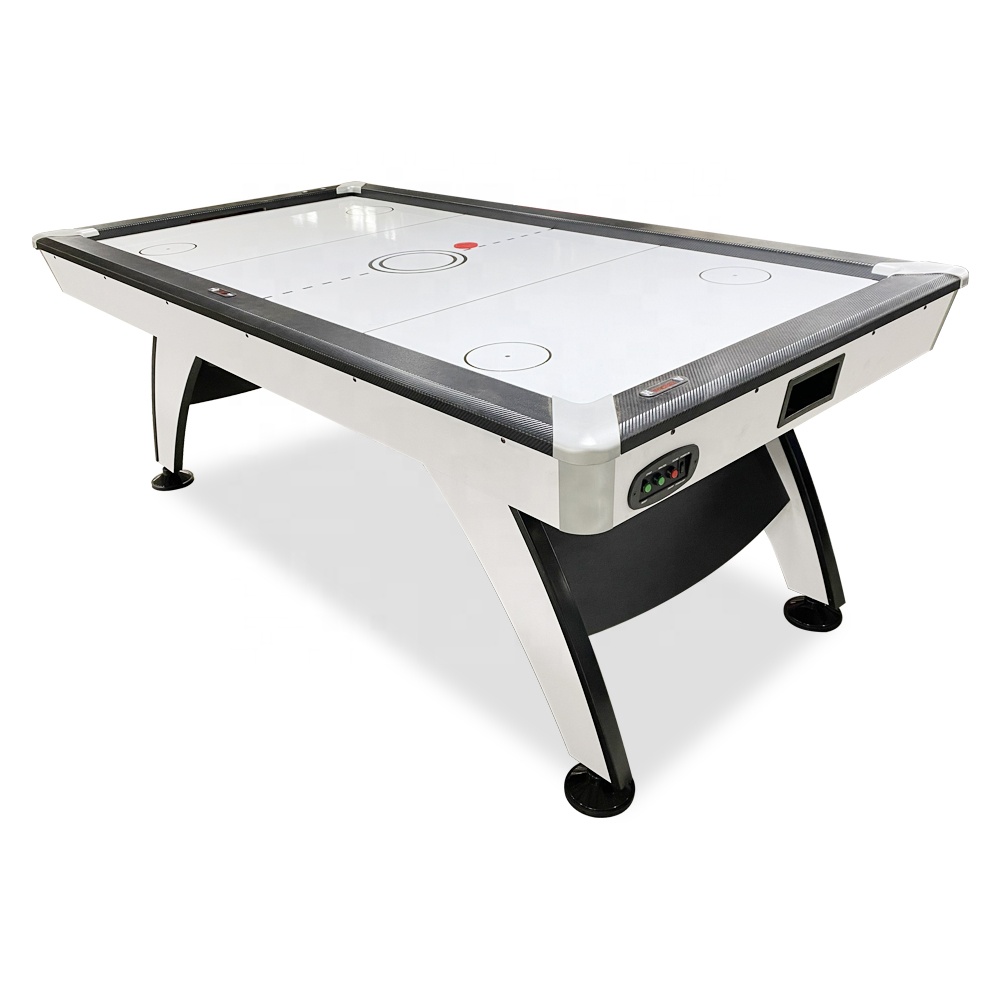 7ft White MDF Air Hockey Table Full Size