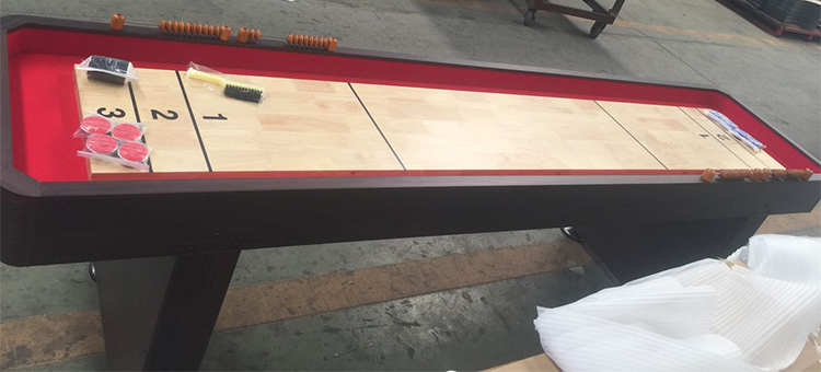 8ft 9ft 12ft Solid Wood Shuffleboard Game Table