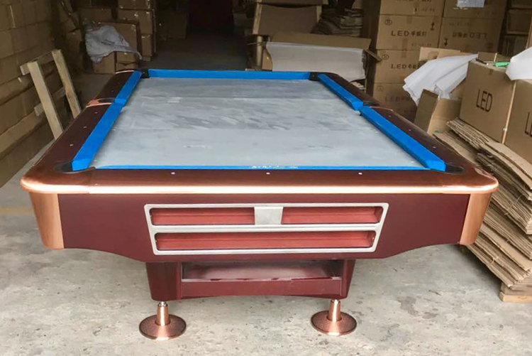 High Quality Solid Wood Slate Pool Billiard Table