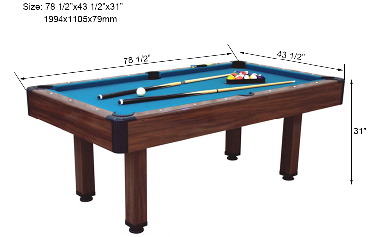 Cheap Mdf Auto Ball Return System Pool Table