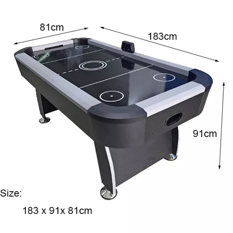 6ft Blower Motor Electric Air Hockey Table