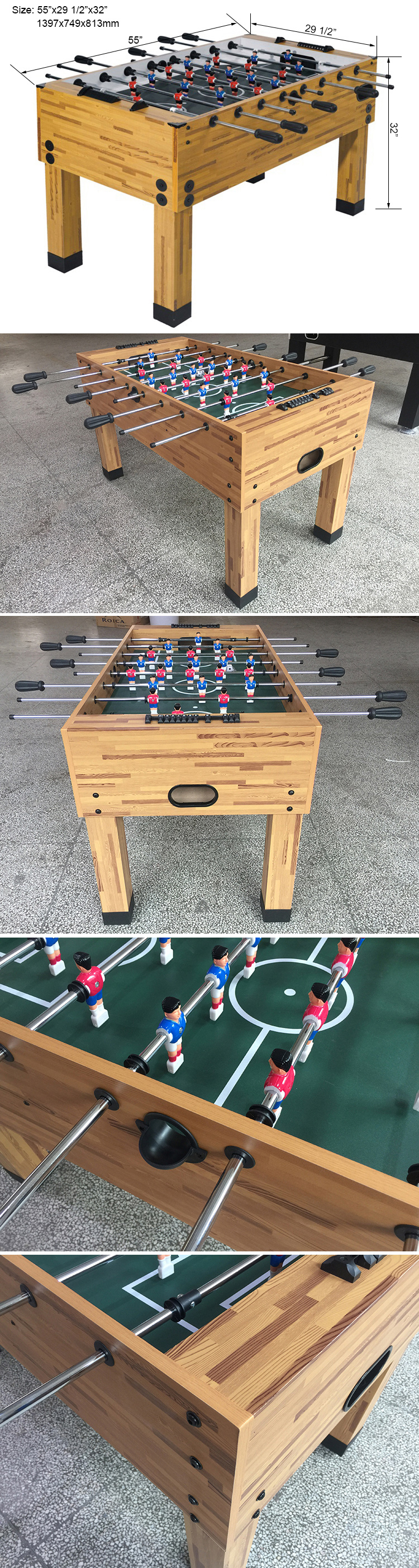 55'' Attractive Baby Foosball Table