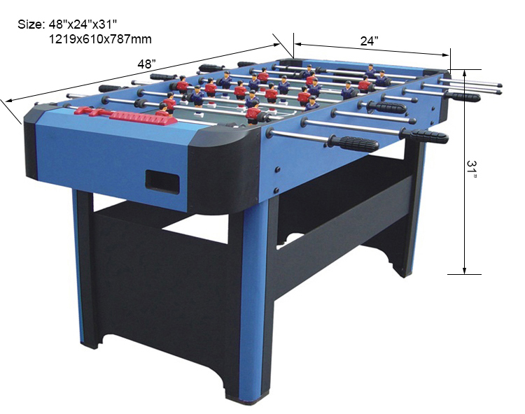 55'' Blue Foosball Game Table